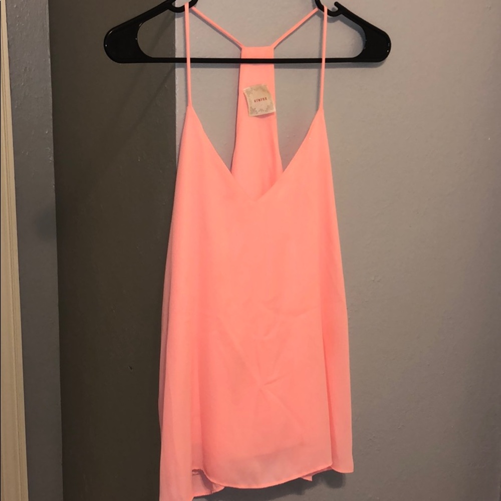 Pink tank
